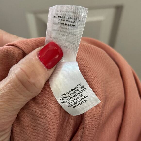 Lulus Women's Pink Garden Of Romance Floral Burnout Strapless Maxi Dress Size S - Picture 6 of 10